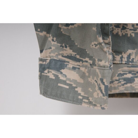 U.S. Air Force Jacket 38R Medium Green Tan Digital Camouflage Utility Coat - Picture 8 of 12